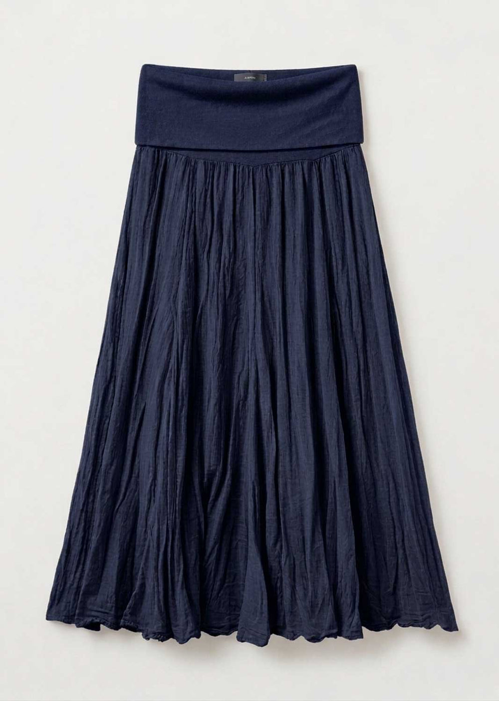 navy boho maxi skirt 