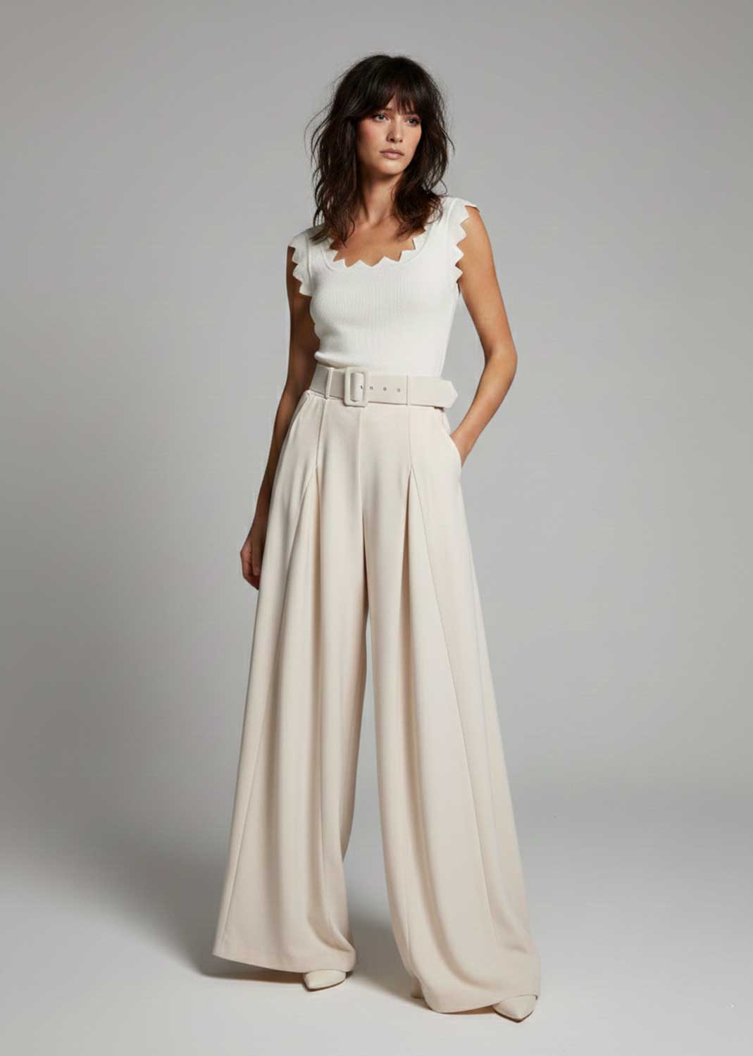 wide leg palazzo pants