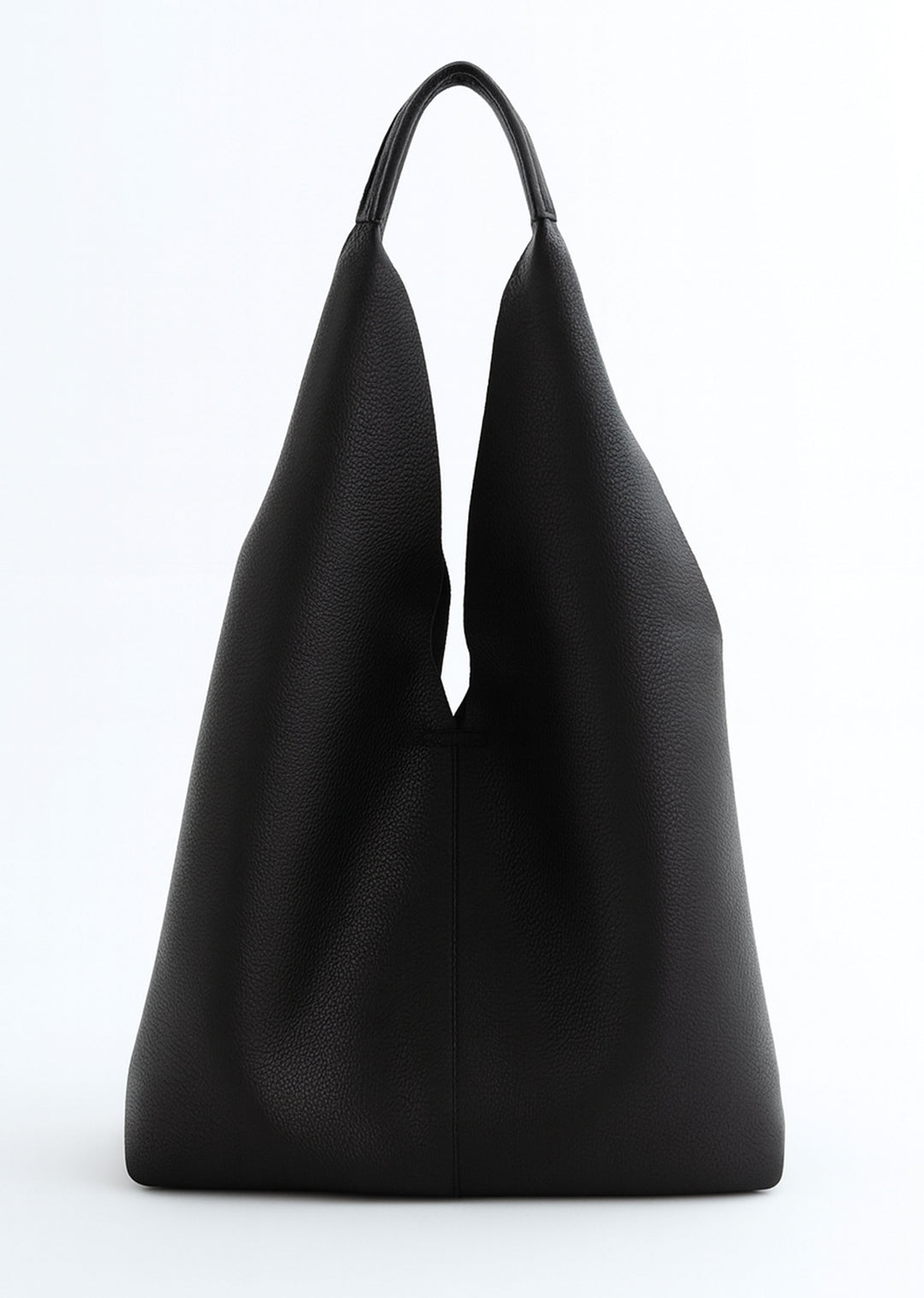 Slouchy Tote Bag - Black