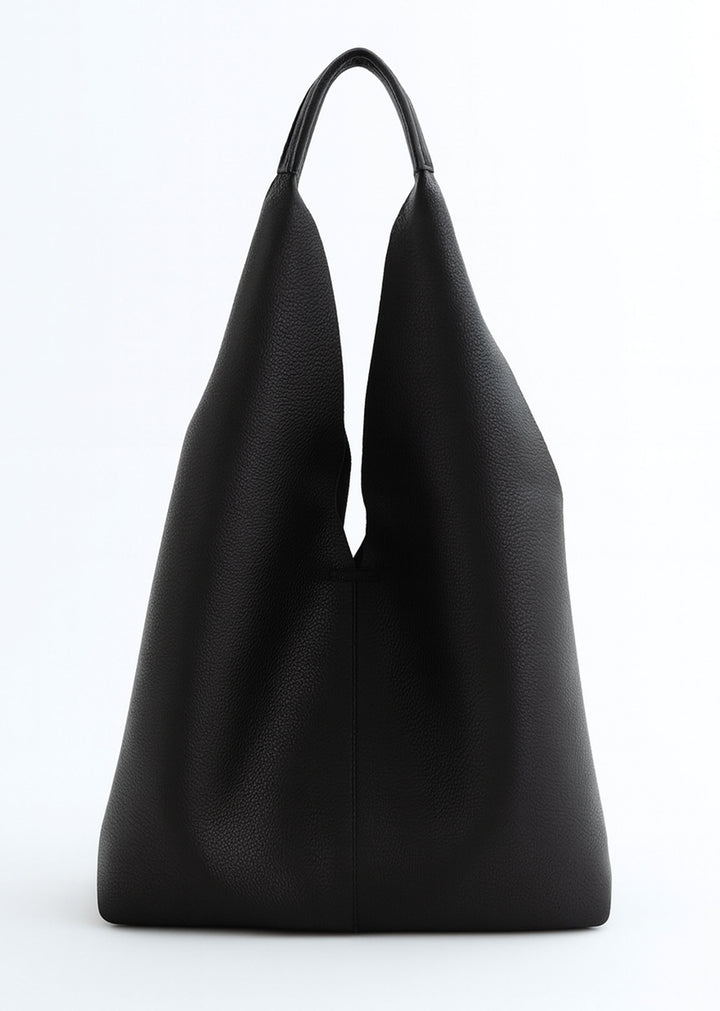 Slouchy Tote Bag - Black