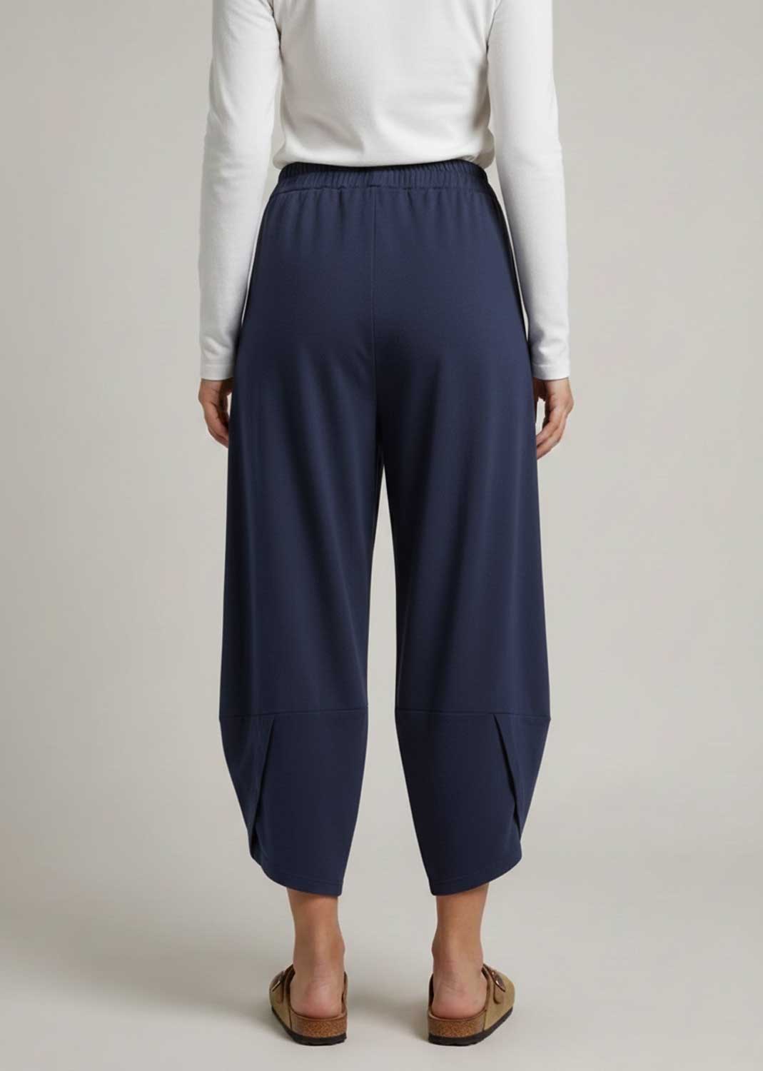 Buxton Jersey Barrel Pocket Pants Navy