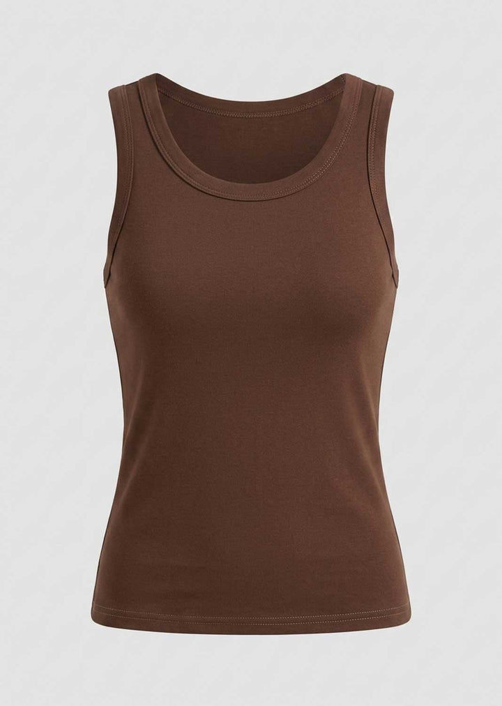 Carry Brown Premium Vest Top