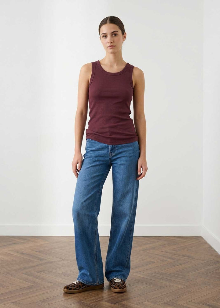 Carry Plum Premium Vest Top