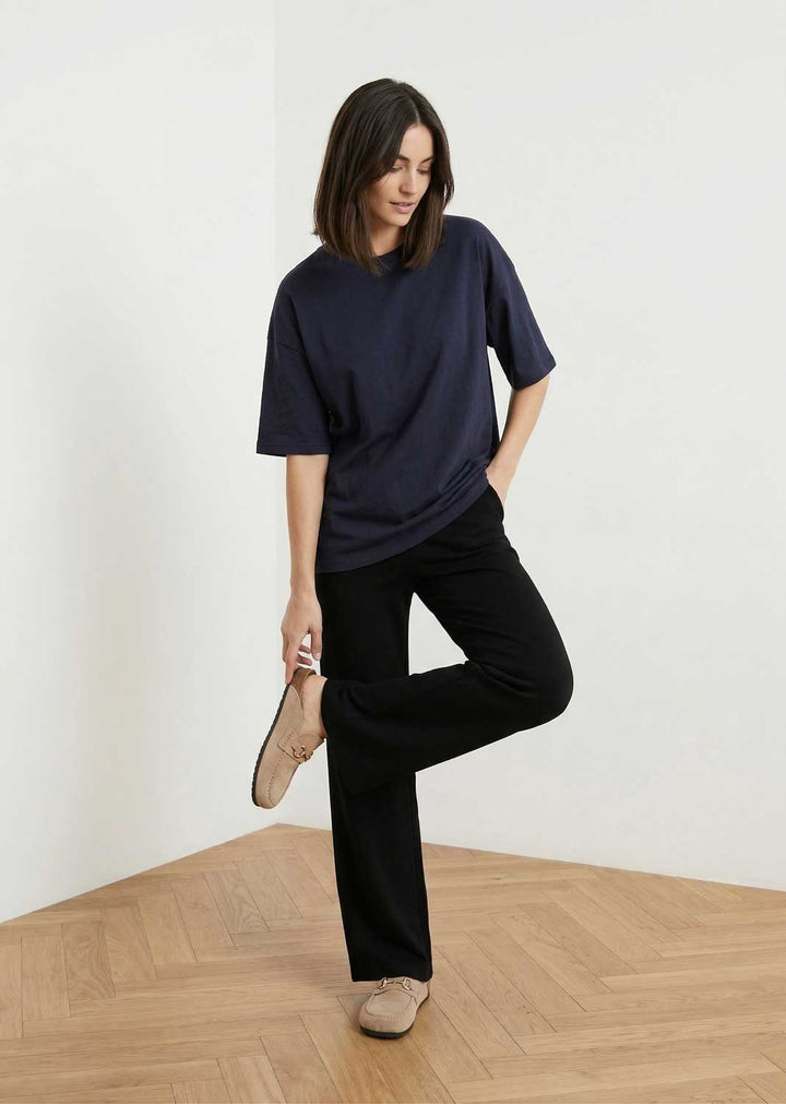 Cassie Navy Oversized T-shirt