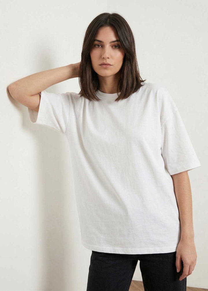 Cassie White Oversized T-shirt