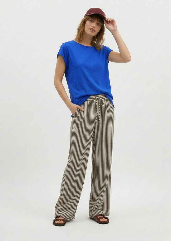 Davina Royal Blue Relaxed Fit T-Shirt