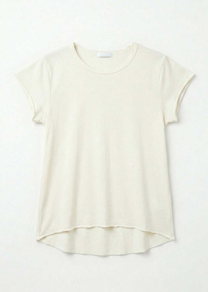 Davina Relaxed Fit Cream T-shirt