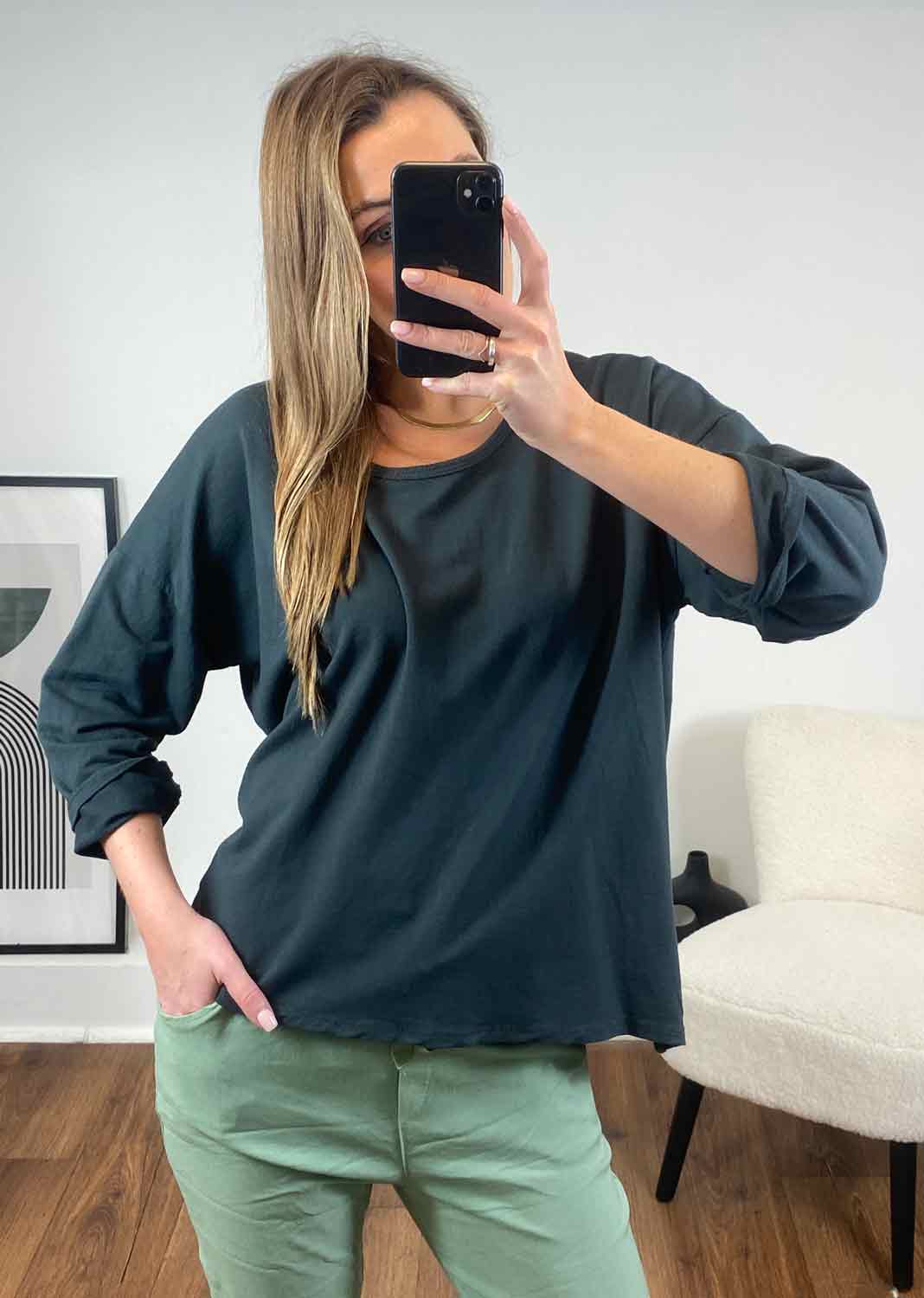 Grey Jersey Sweater 