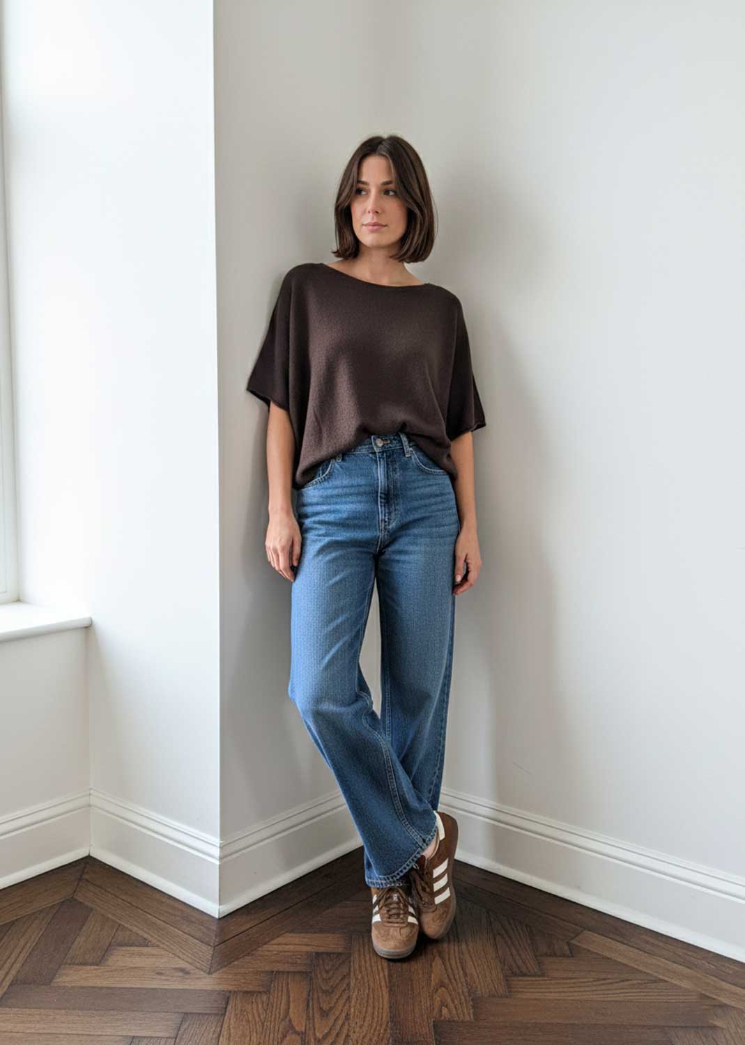 Juliette Knit Top Brown