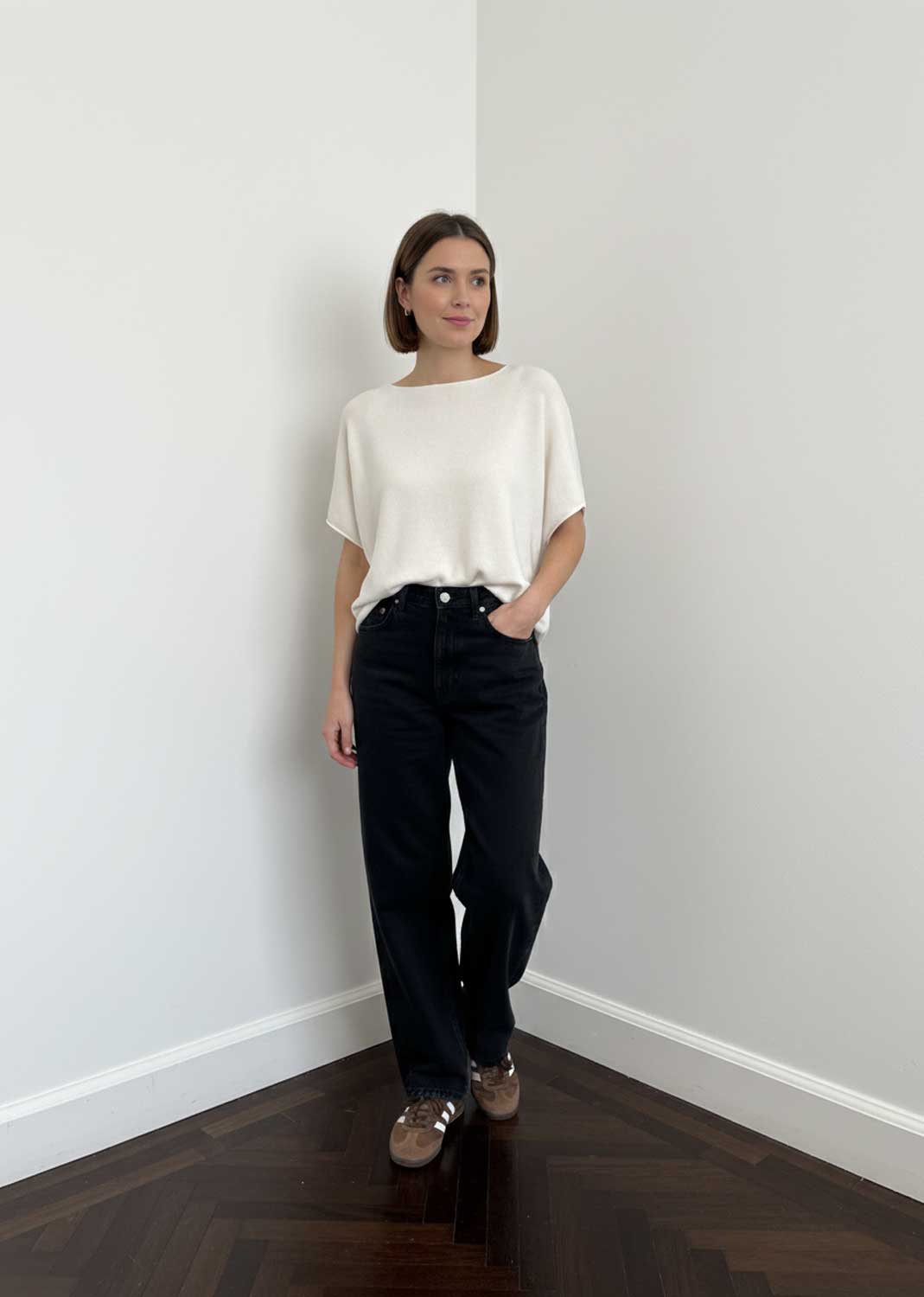 Juliette Knit Top Ivory