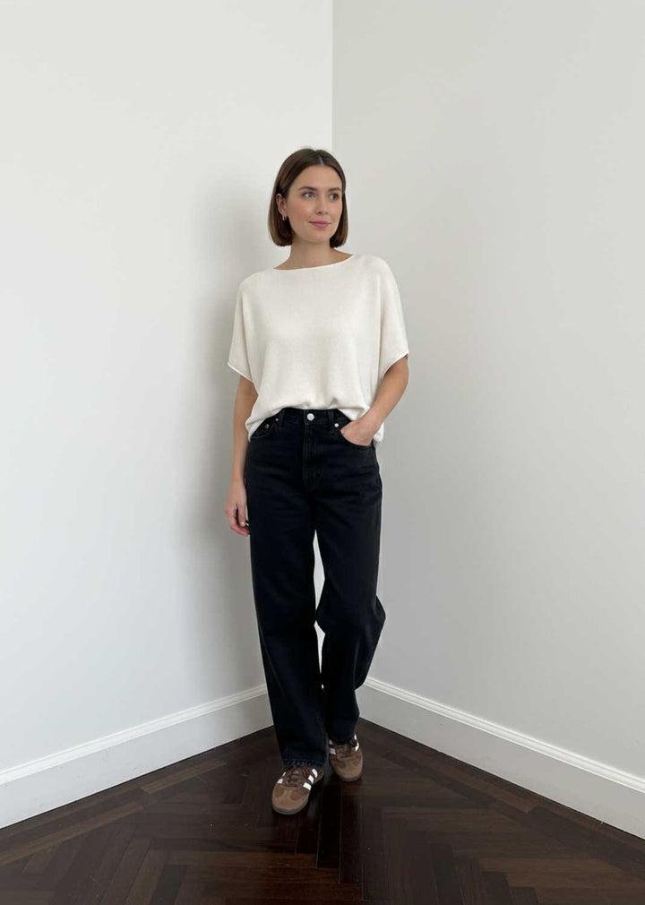 Juliette Knit Top Ivory