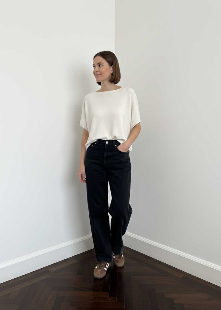 Juliette Knit Top Ivory