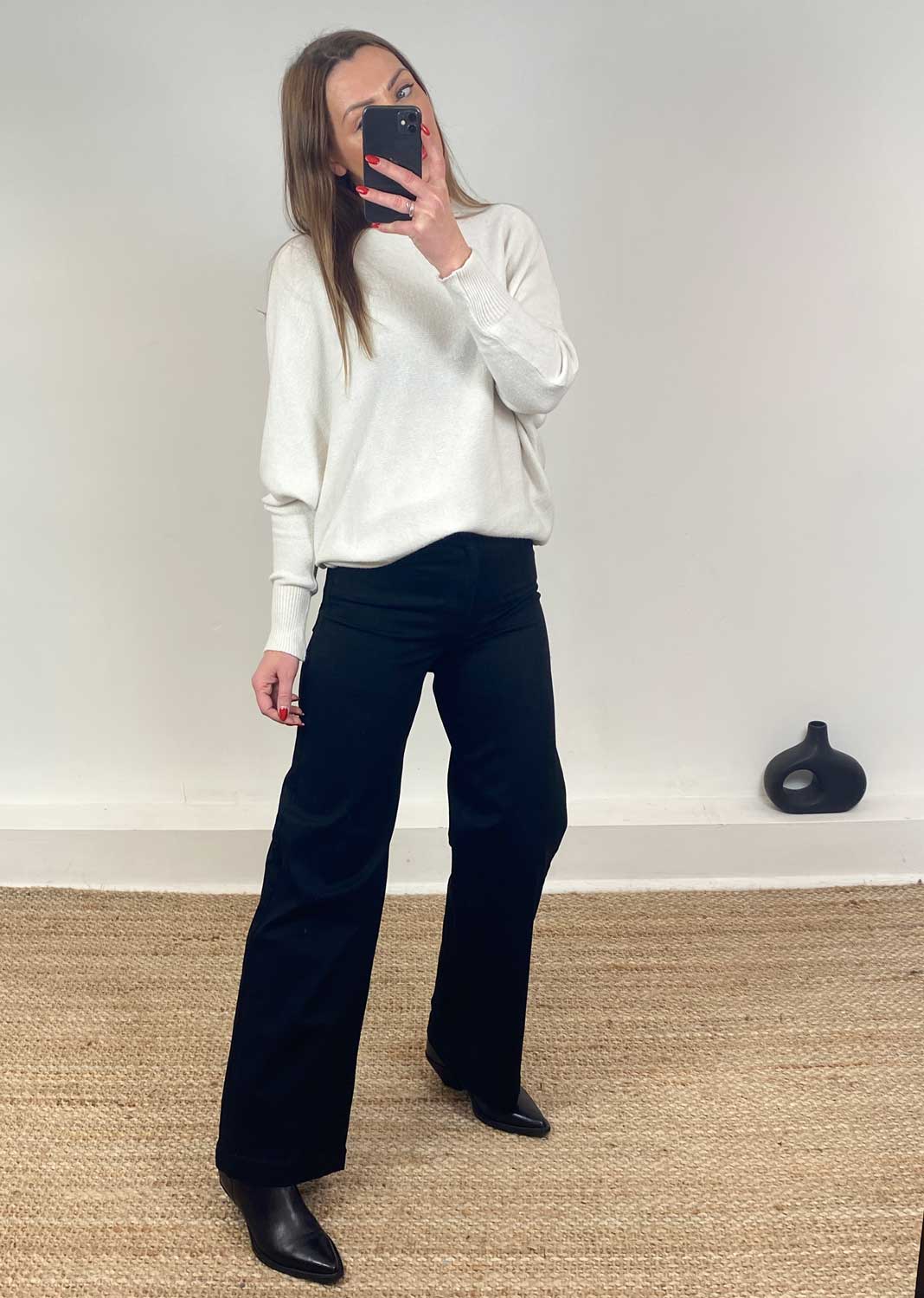 Liberty Knit Jumper Cream