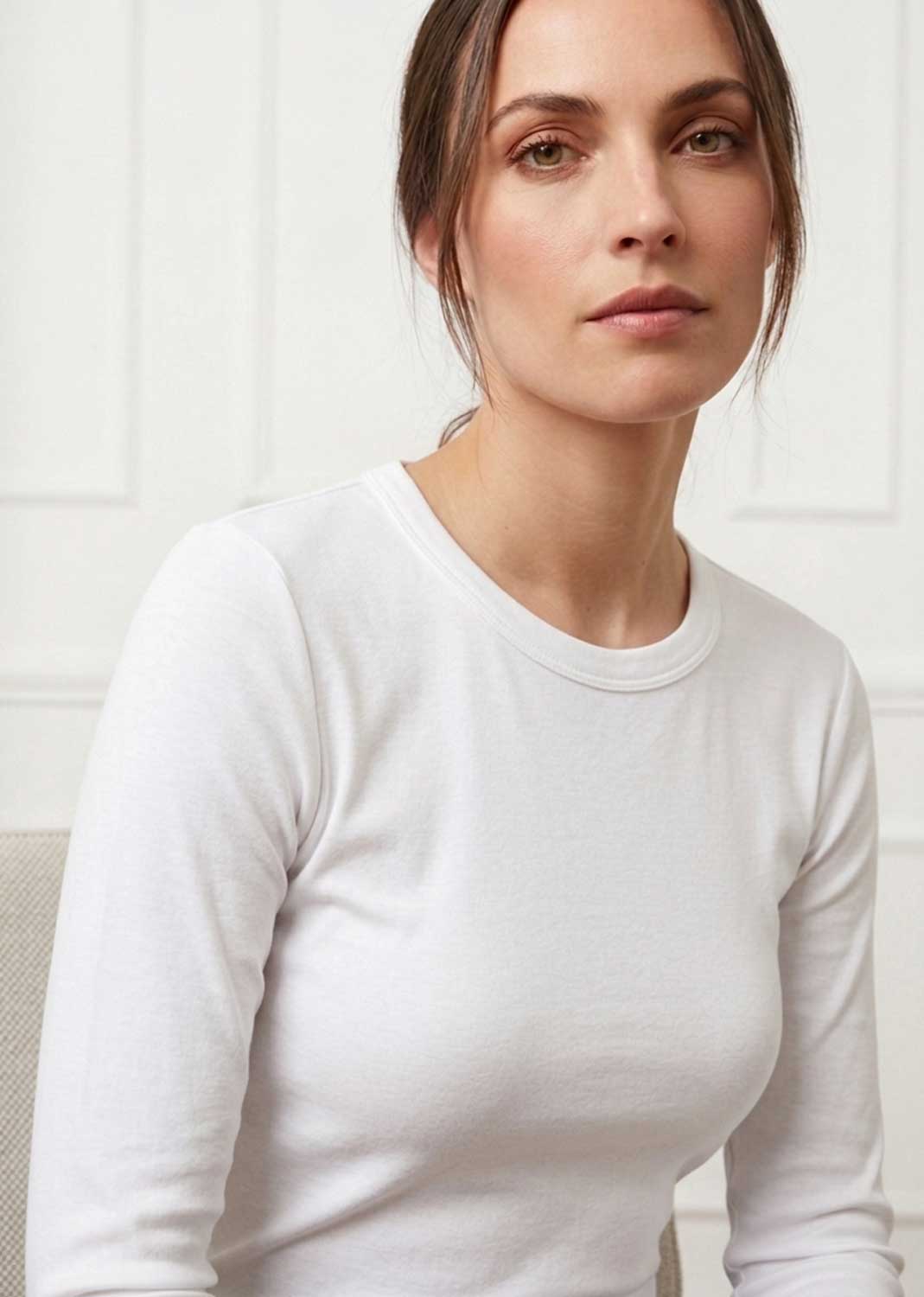 Lora White Base Layer Top