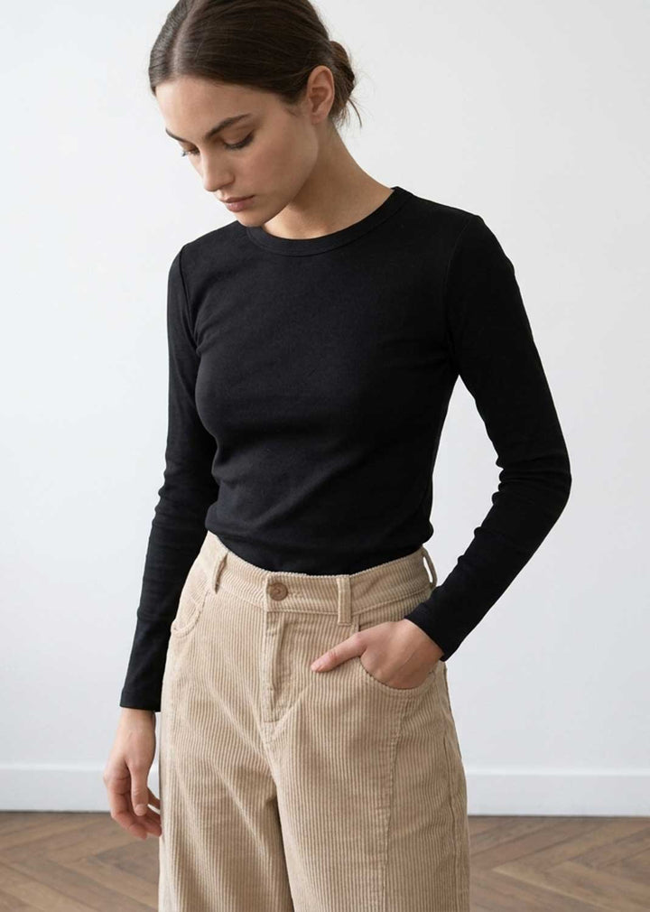 Lora Black Base Layer Top