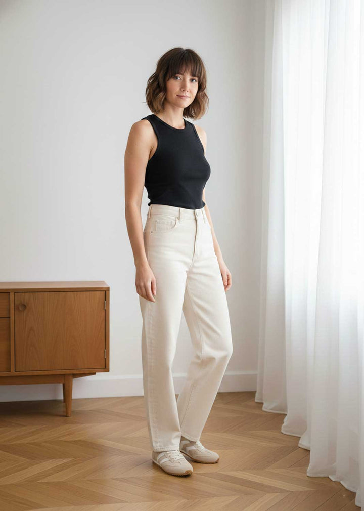 Lora Base Layer Vest Top Black