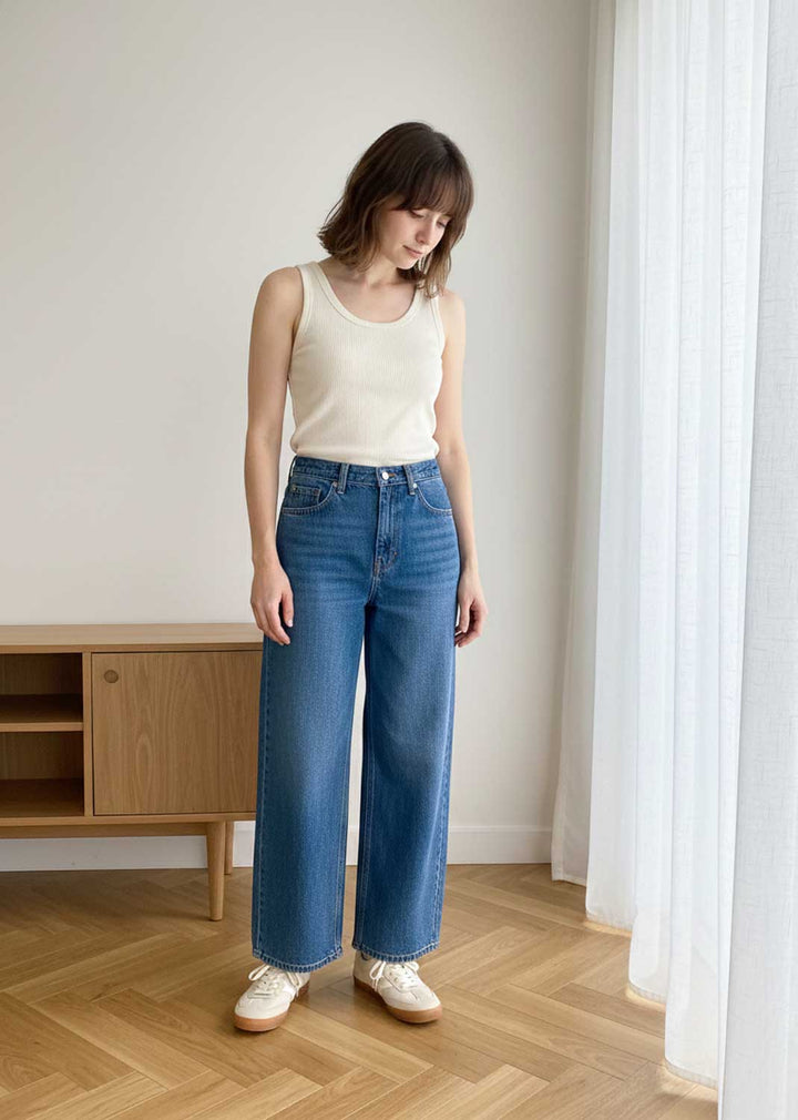 Lora Base Layer Vest Top Cream