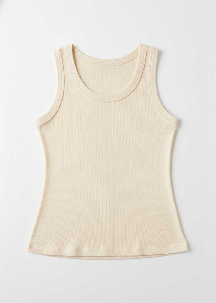 Lora Base Layer Vest Top Cream