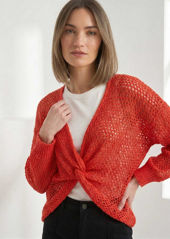 Lydia Crossover Jumper Neon Orange