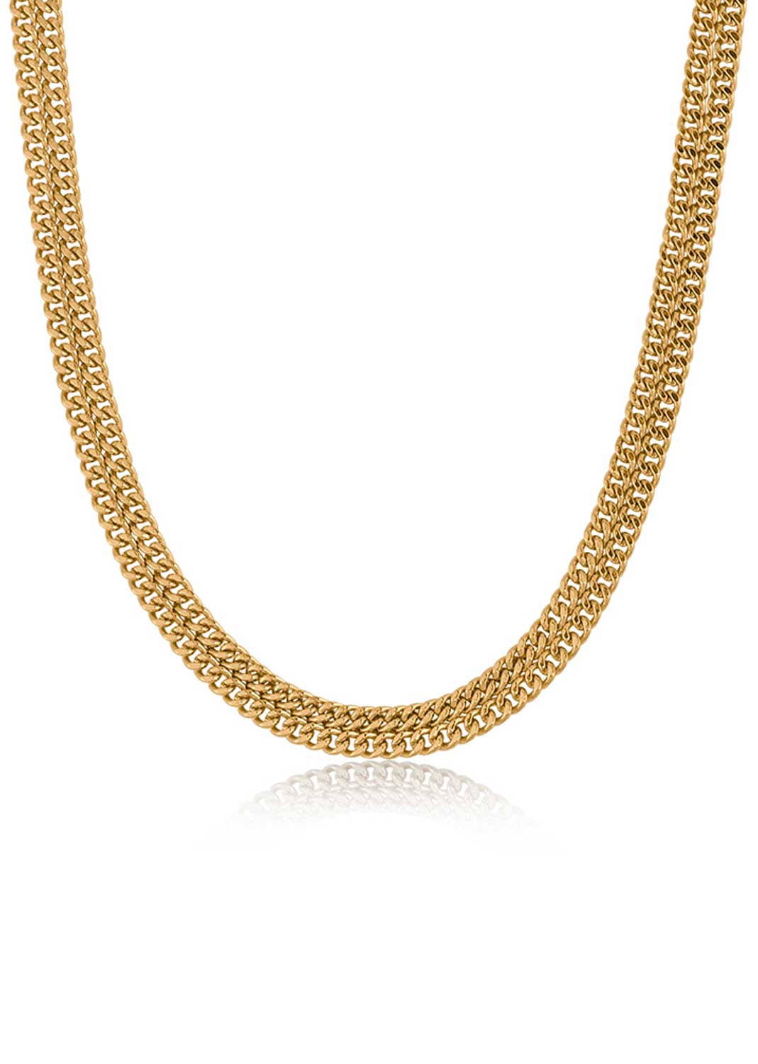 Marta Two Layer Chain Necklace