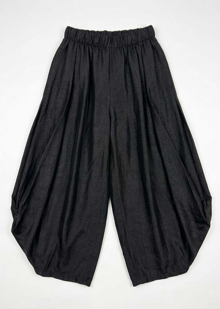 Matilda Shimmer Barrel Pants Black