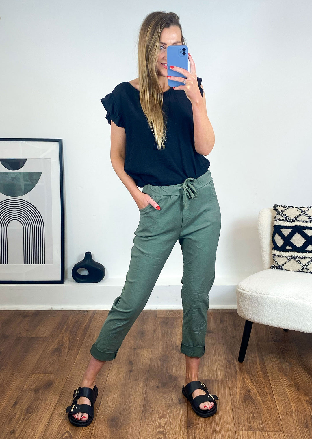 Khaki Magic Pants
