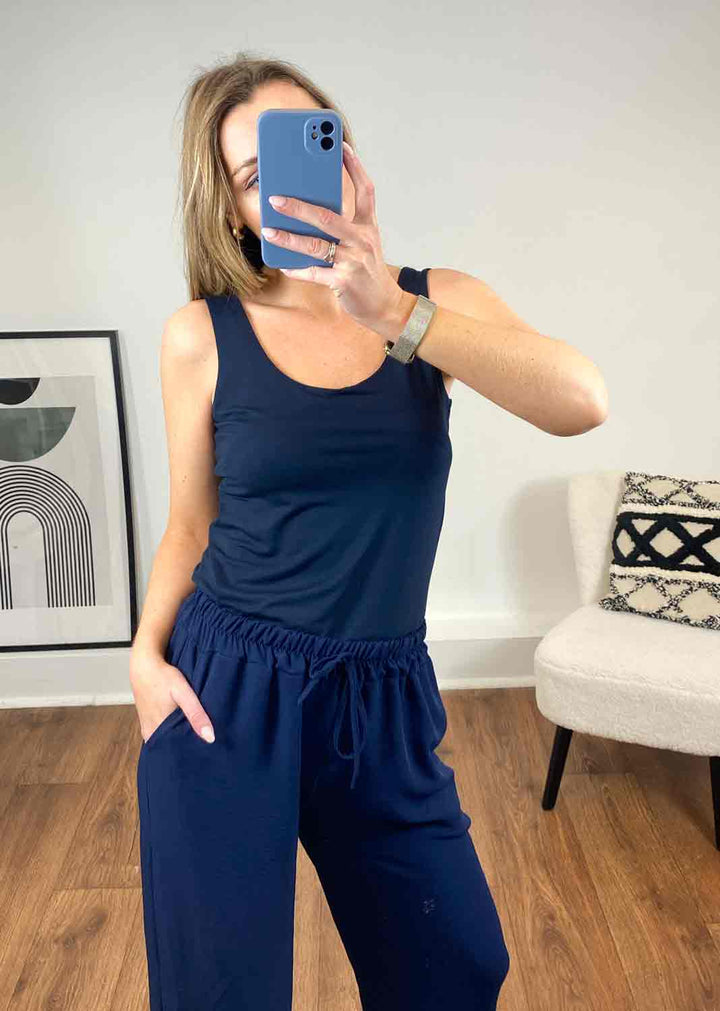 Naomi Vest in Navy
