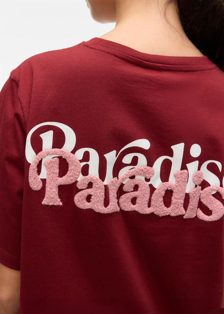 Caty Paradise Slogan T-Shirt