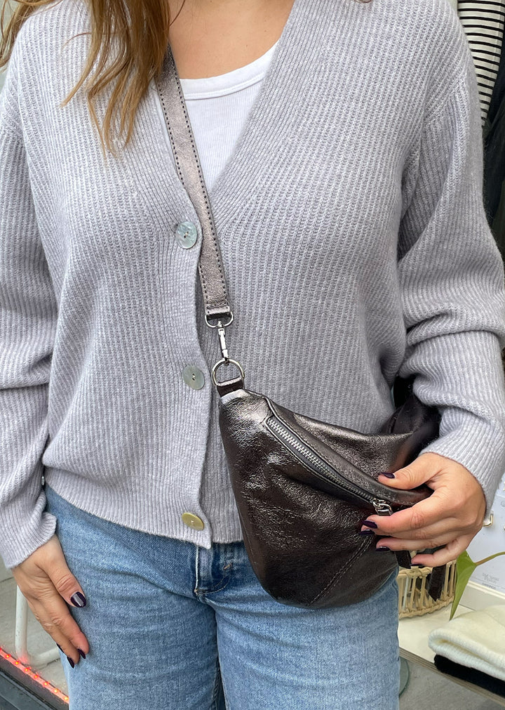 Pewter Ray Sling Bag