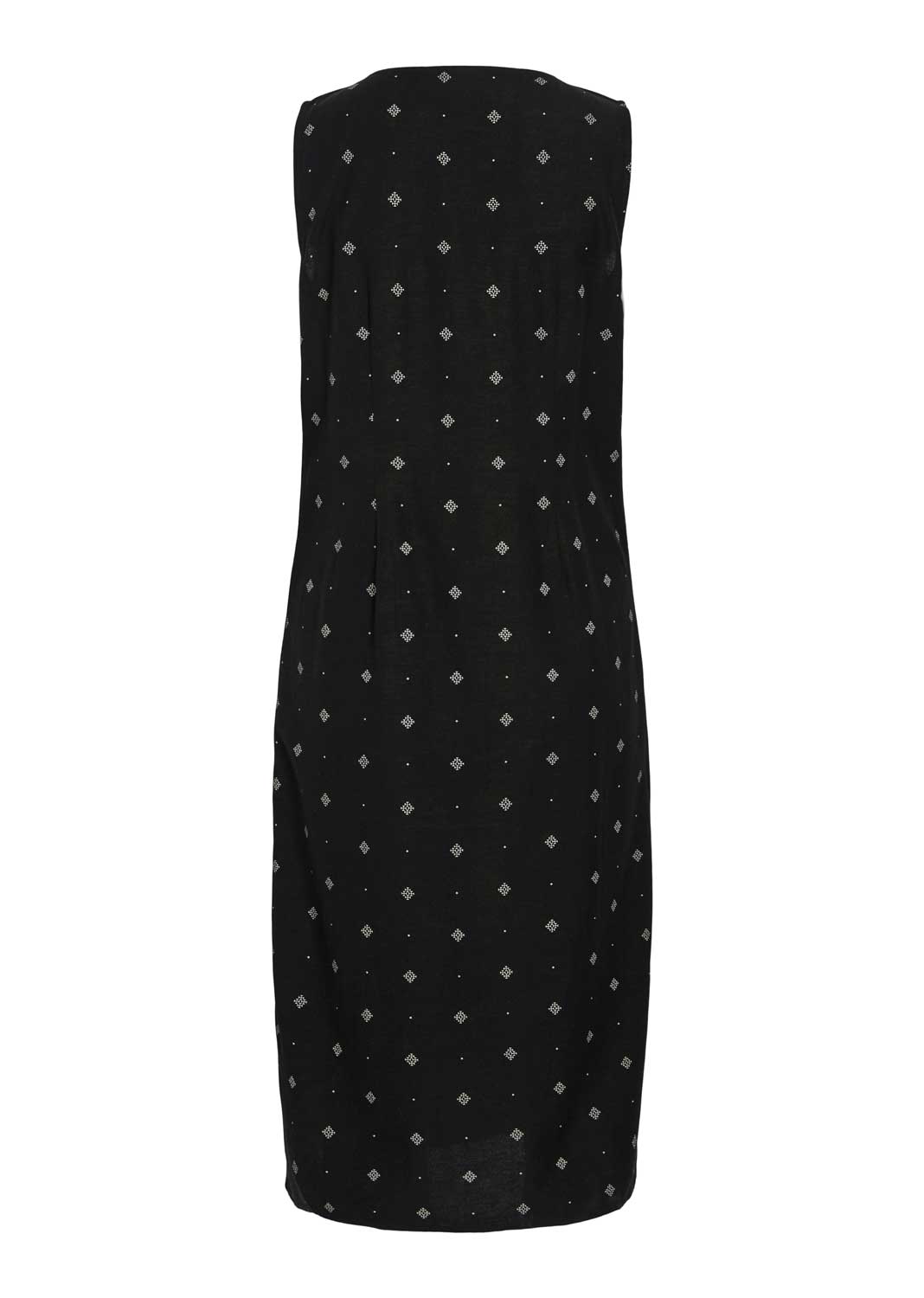 Priscilla Medallion Dress in Black
