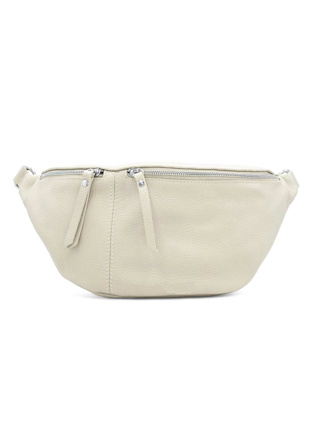Cream Leather Bag