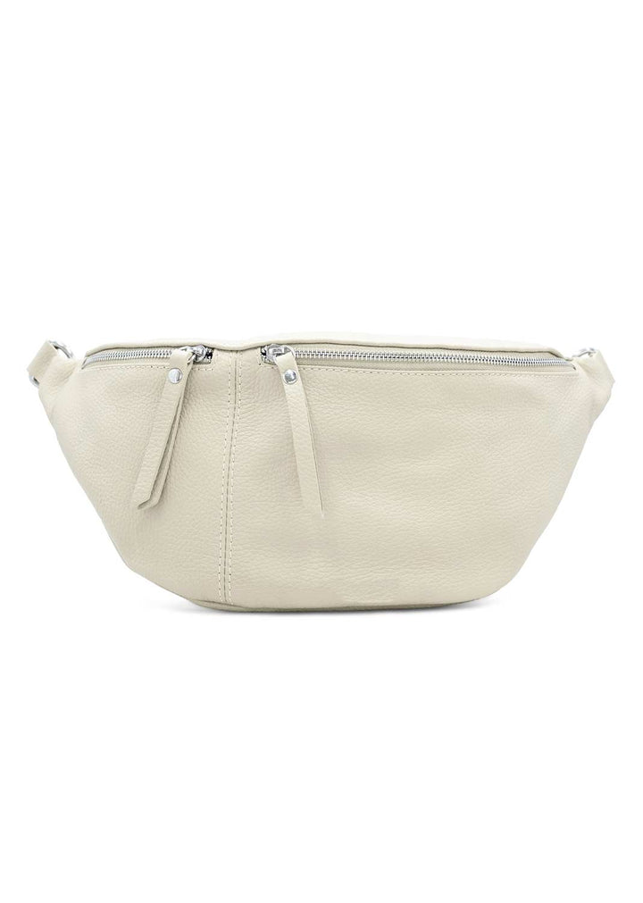 Cream Leather Bag
