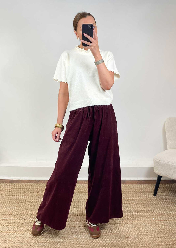 Reese Knit Top Cream
