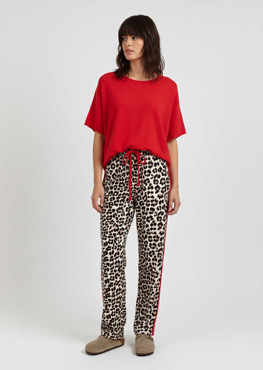 Juliette Knit Top Red