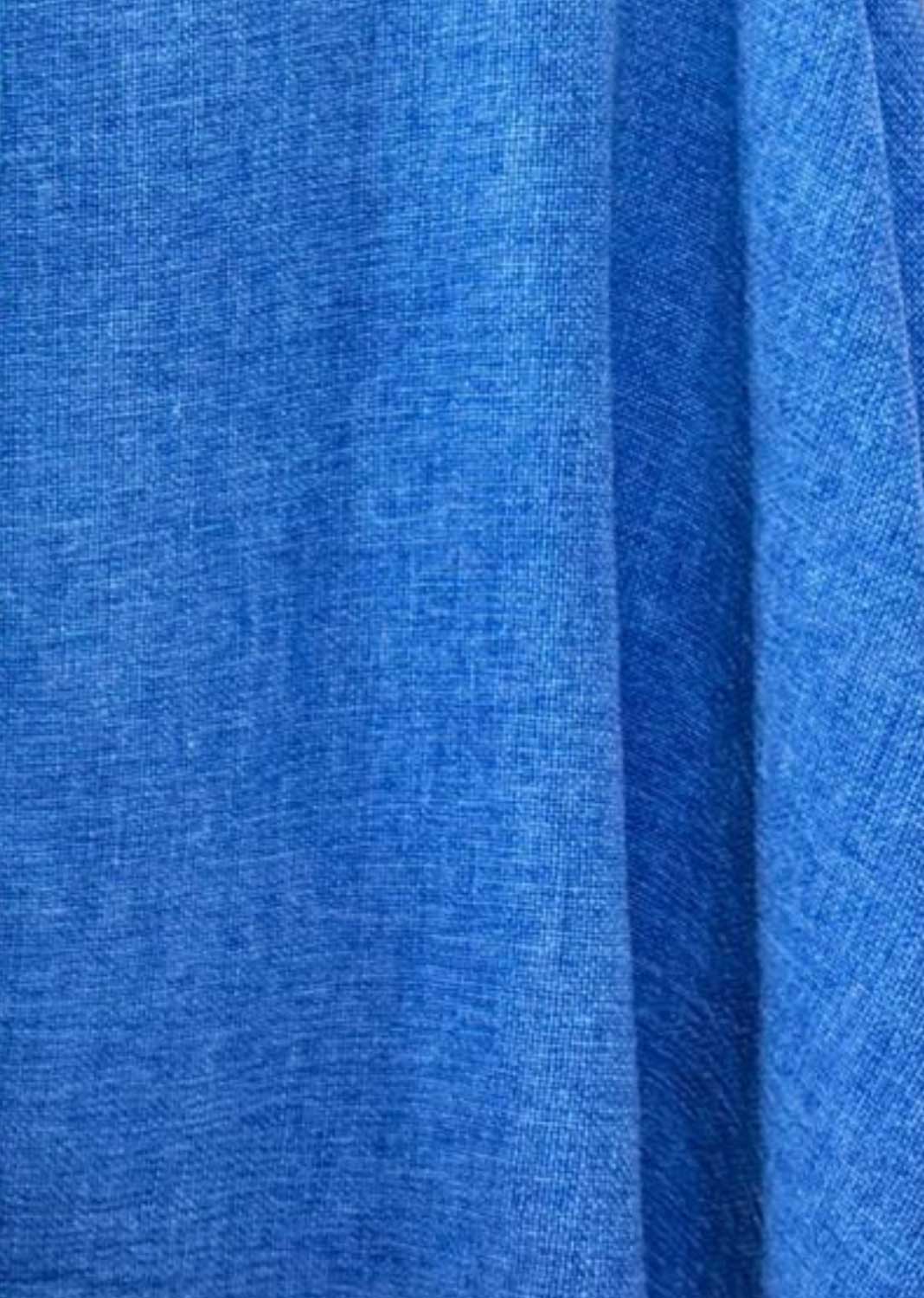 Alina Blue Premium Linen Maxi Dress