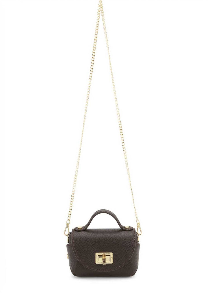 Suki Bamboo Mini Leather Bag