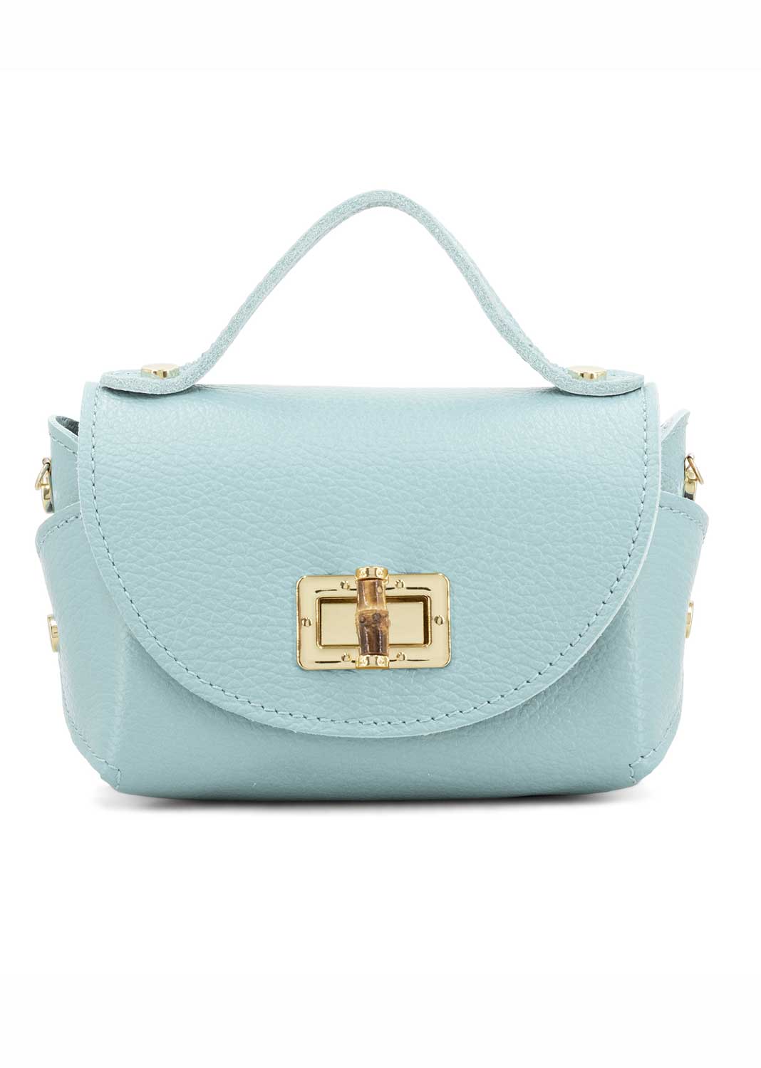 Suki Bamboo Mini Leather Bag
