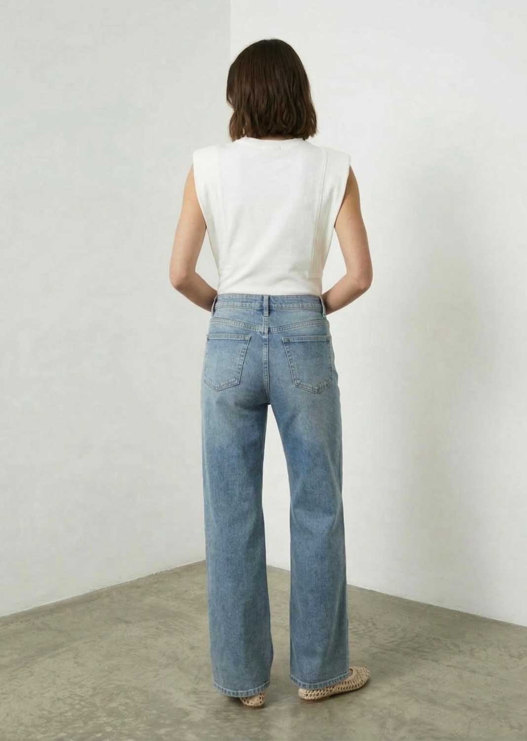Valentina Vintage Wash Dad Jeans