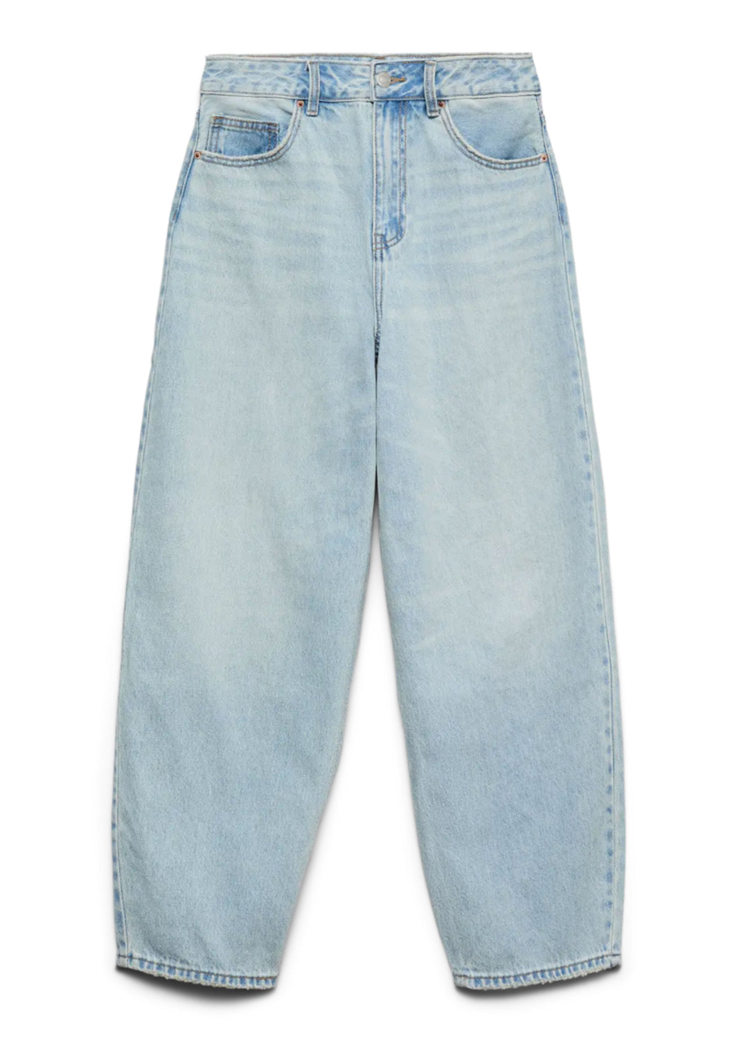 Billie Barrel Jeans in Light Blue