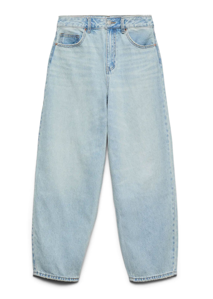 Billie Barrel Jeans in Light Blue