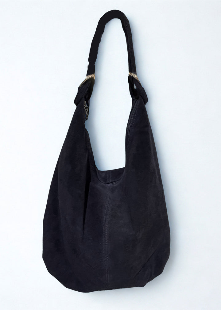 Cisco Suede Bag in Black