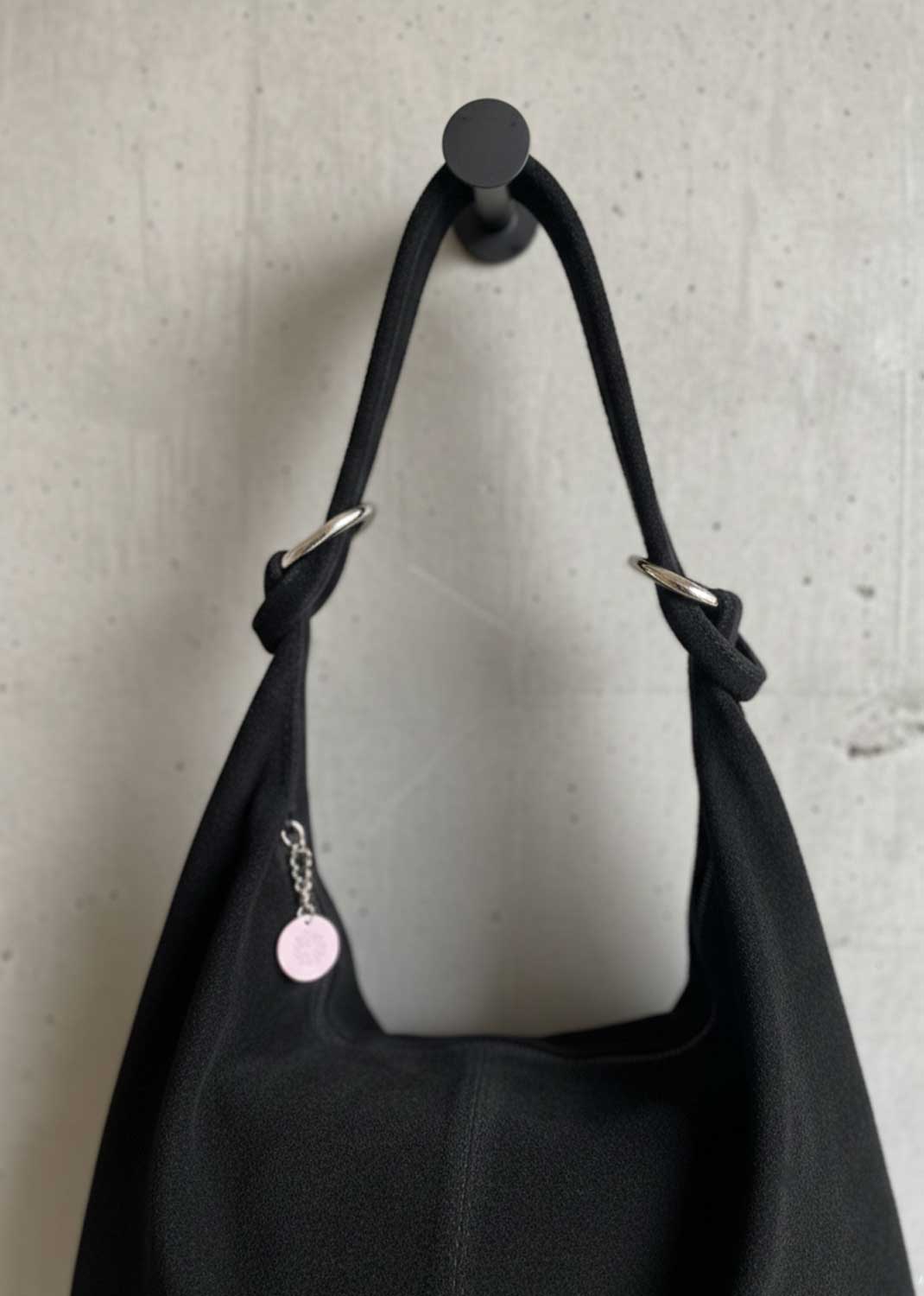 Cisco Suede Bag in Black