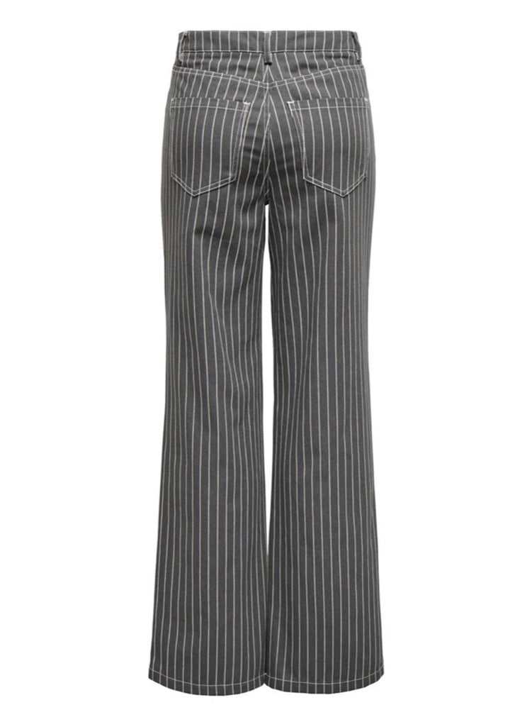 Dollas Stripe Straight Fit Jeans