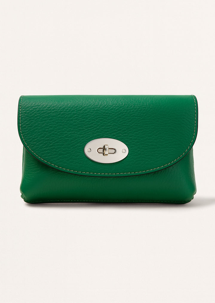 Mini Green Leather Bag