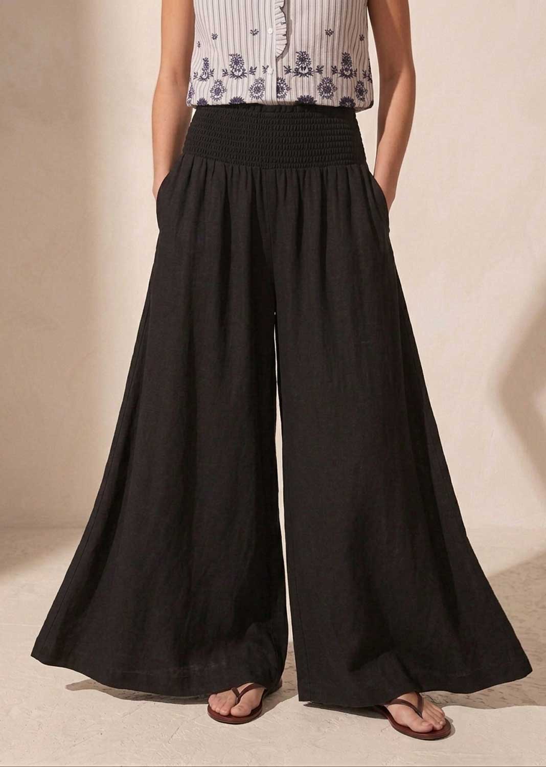 wide leg palazzo pants 