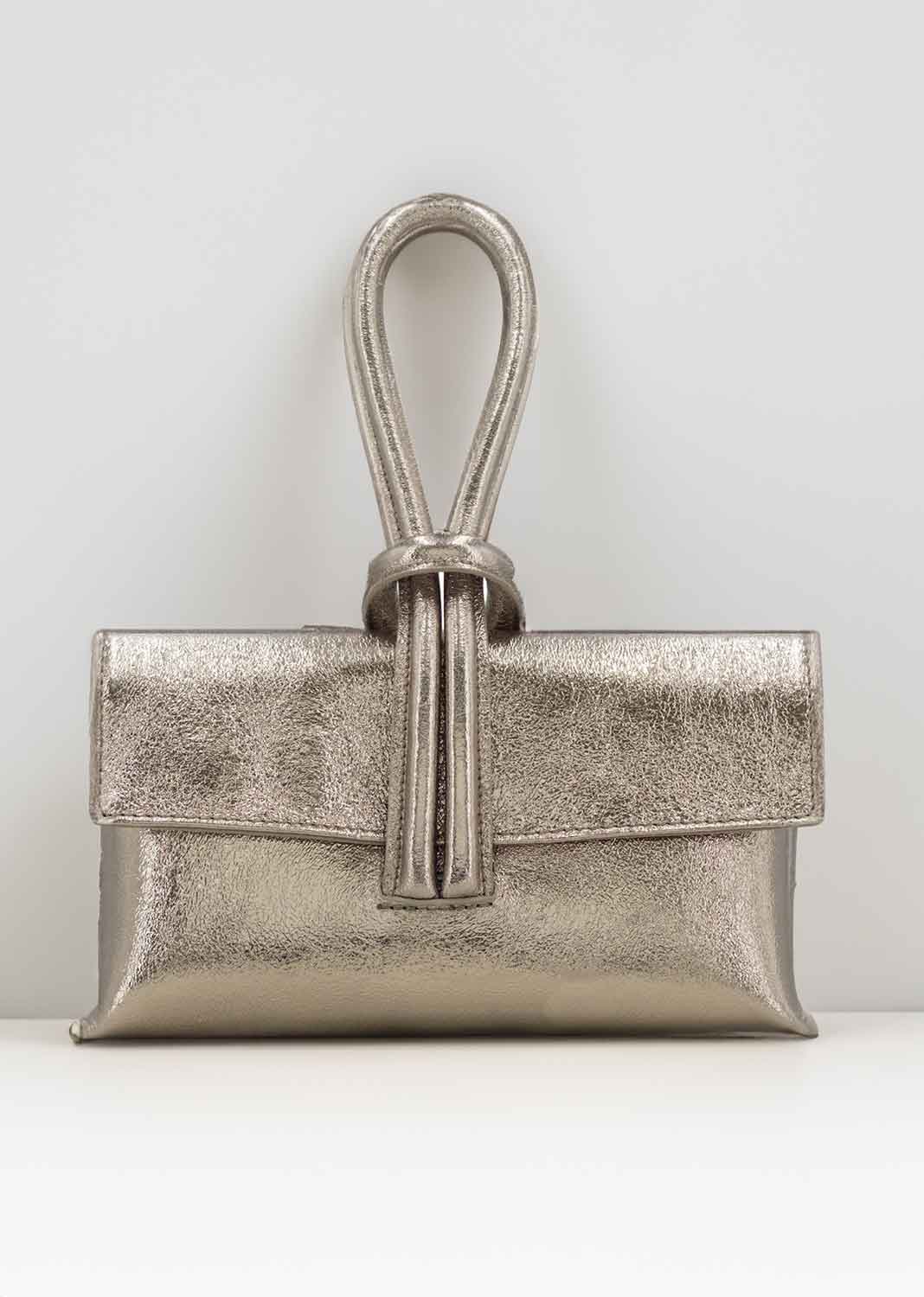 Bronze Leather Bag