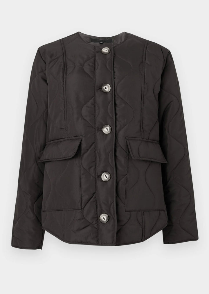 dark brown light quilted jacket by VERO MODA