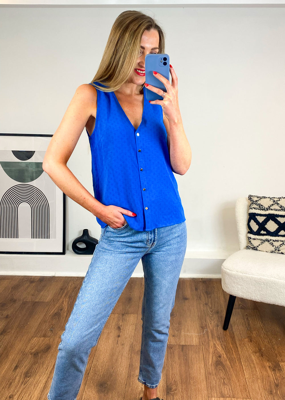 Blue top