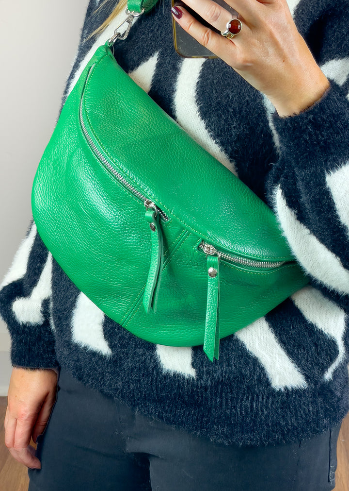 Green Sling Bag