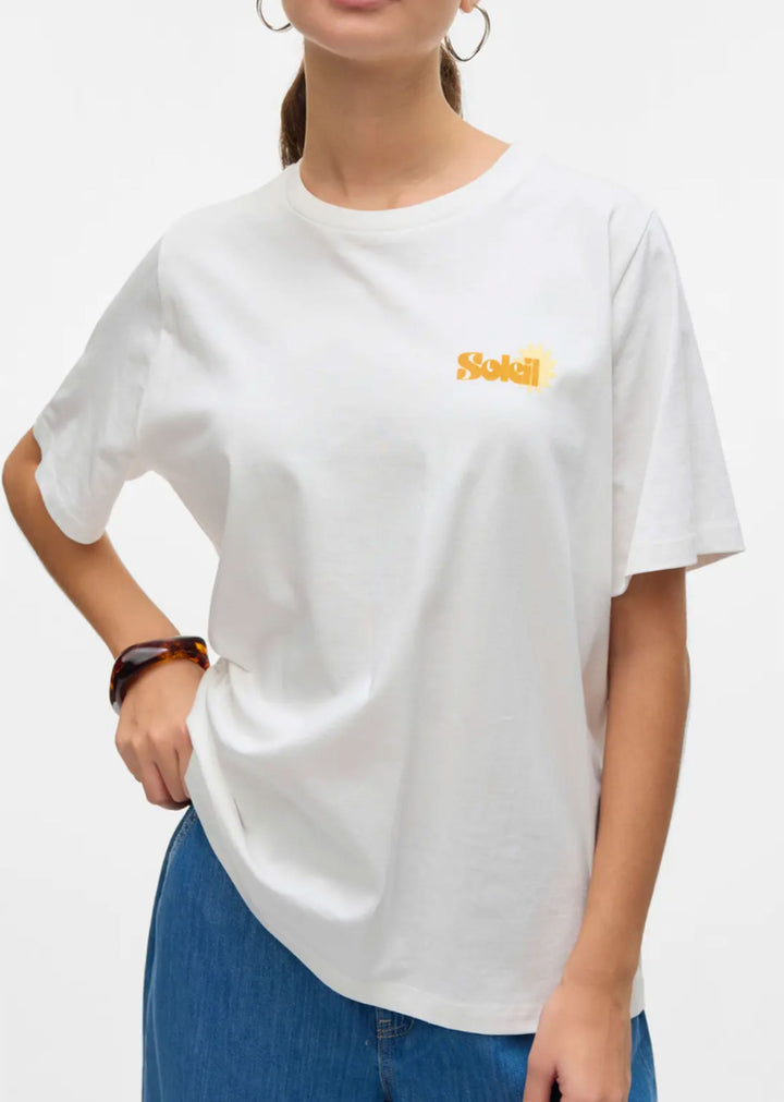 Caty Soleil Slogan T-Shirt